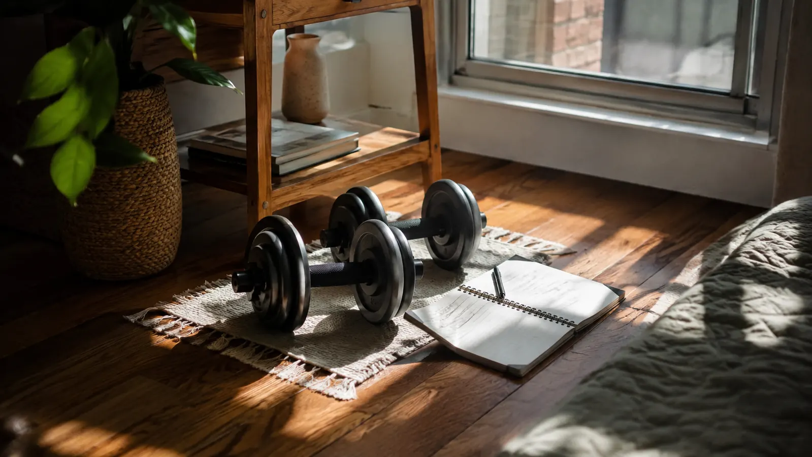 How to Build Strength at Home with Adjustable Dumbbells: A Beginner Workout Plan