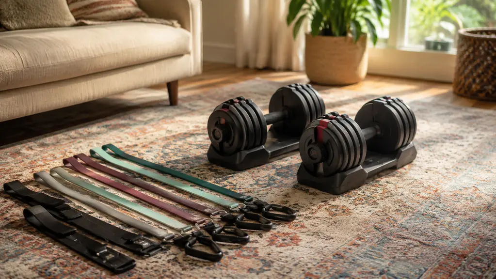 Resistance Bands vs Dumbbells for Home Workouts: Which Builds More Strength?