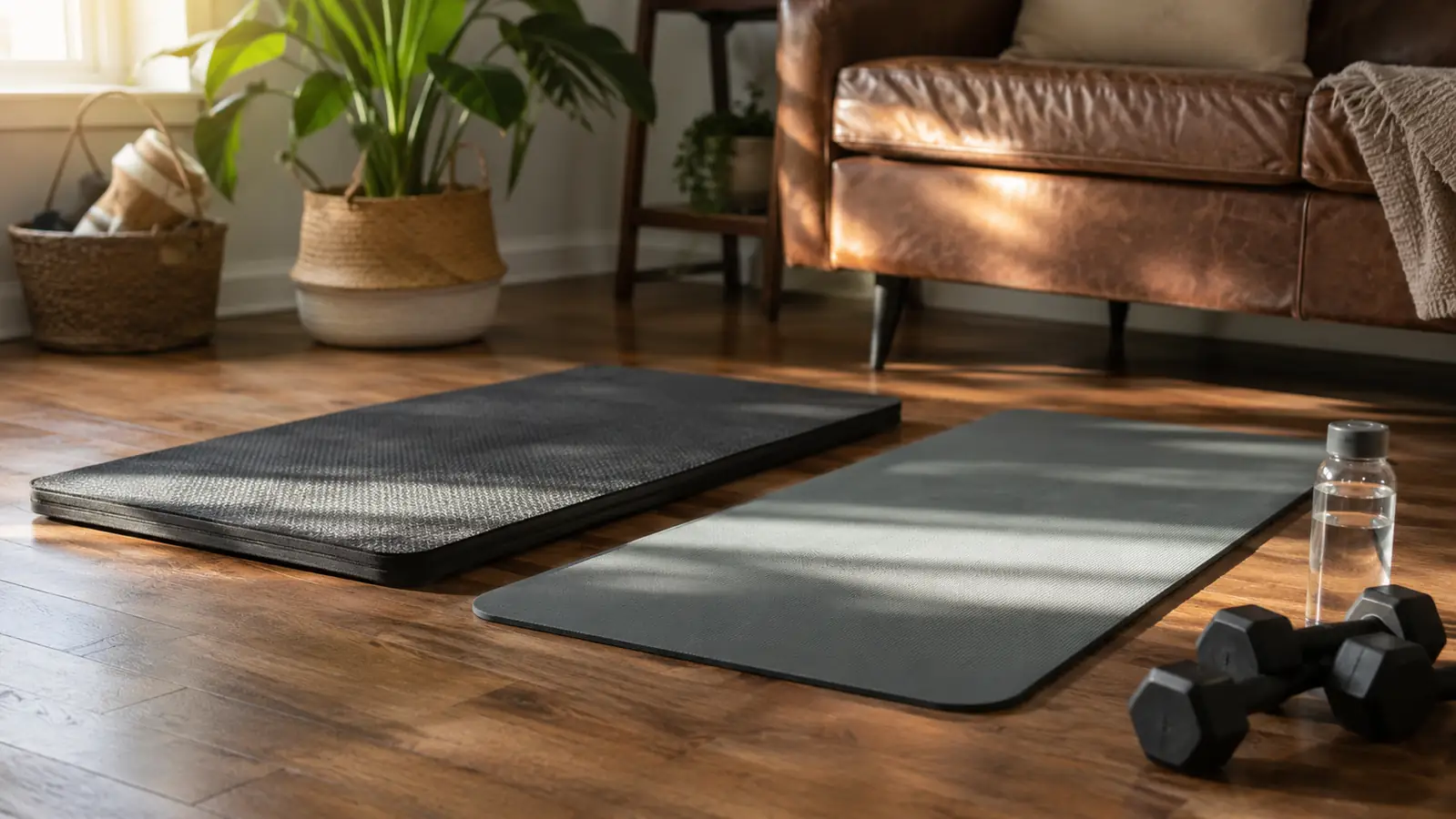 Thick Exercise Mat vs Thin Yoga Mat: Which Is Right for Your Home Workouts?